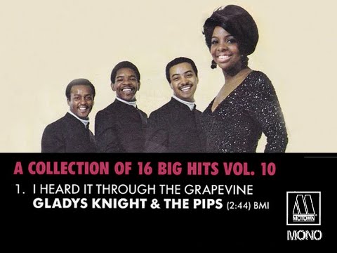 "Motown 16 Big Hits" 1. "I Heard It Through The Grapevine  Gladys Knight & The Pips" Mono & Stereo