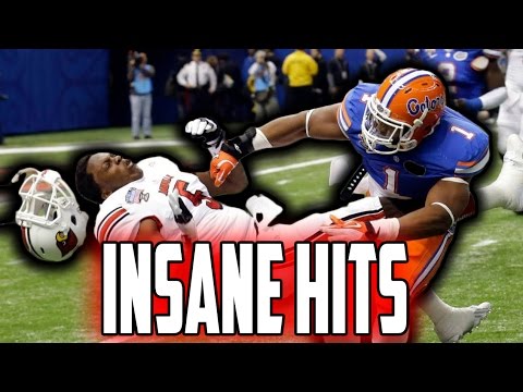 Biggest Football Hits Ever (NFL, NCAA, CFL)