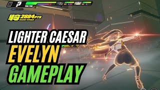 Evelyn Lighter Ceasar Team Gameplay in Zenless Zone Zero 1.5 Beta