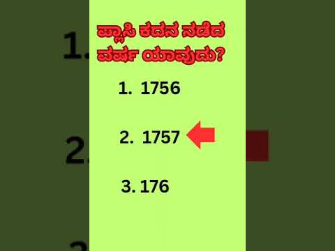 #Kannada quiz # GK questions and answersಸಾಮಾನ್ಯ  ಜ್ಞಾನ ಪ್ರಶ್ನೋತ್ತರಗಳು/shorts/trending