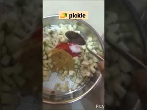 instant 🥭 pickle is very tasty and easy, good with rice and dosa😍