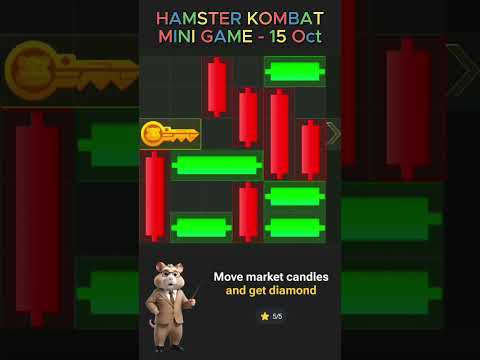 Hamster Kombat New Season Mini Game Solution 15 October 2024