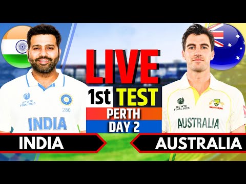 India vs Australia, 1st Test, Day 2 | IND vs AUS Live Match | Live Cricket Match Today, India Bating