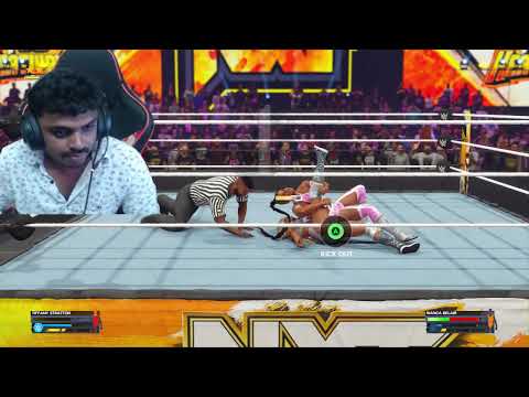 Bianca Vs Tiffany On WWE 2K24 With Full Highlights With Facecam Reaction