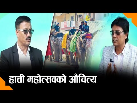 चितवनको पर्याय हात्ती महोत्सव - NEWS24 TV