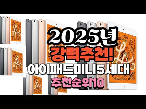 2025년 가장많이 팔릴 아이패드미니5세대  추천 베스트10