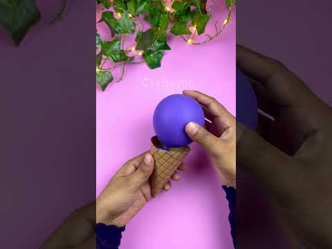 DIY Paper Craft/ Paper Icecream Craft #shorts #art #diy #youtubeshorts #craftastic