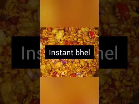 Instant bhel 😍❤️😋 #youtubeshorts #cookwithmuskan #instantbhel #bhelpurirecipe #muskangarg3011