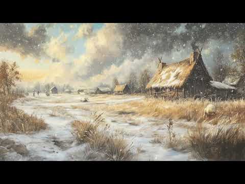 Winter in the Medieval Village ❄️ Relaxing Celtic and Medieval Music