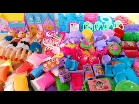 Minutes Satisfying With Unboxing Hello Kitty Sanrio Kitchen Set | Asmr Tiny Toys Kitchen Set