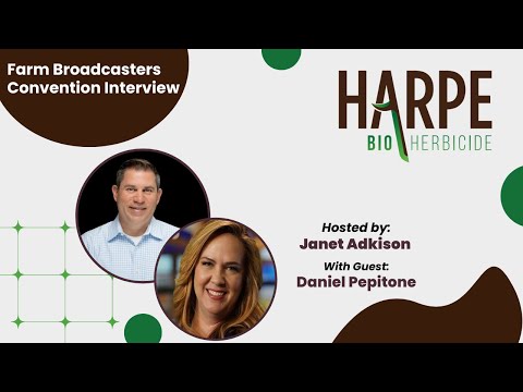 Farm Broadcasters Convention Interview With Daniel Pepitone from Harpe Bio and Janet Adkison