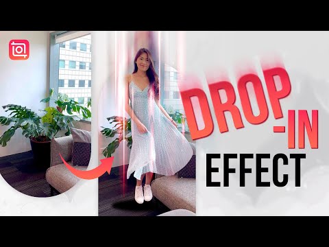 Instagram Reels Viral Drop-In Effect Transition Tutorial🔥 | Easy InShot Editing Guide✂️