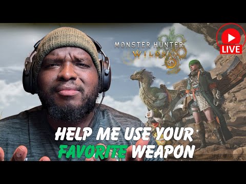 🔴Live - Switch Axe Main Tries Every Weapon In Monter Hunter Wilds Beta