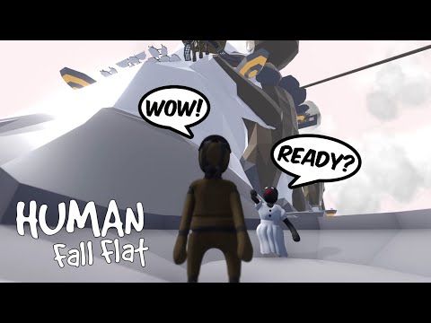 GRANNY AND FREDDY FAZBEAR CLIMBING MOUNT EVEREST in HUMAN FALL FLAT