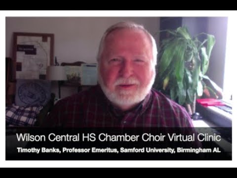 Wilson Central HS Chamber Choir Virtual Clinic