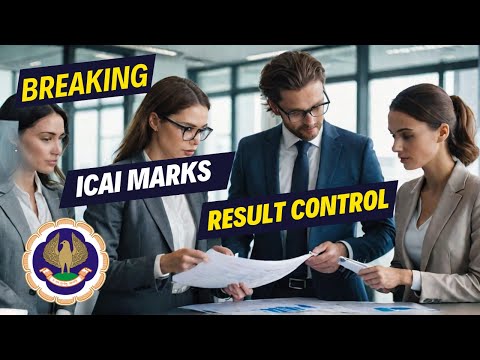 ICAI Drops Huge News About Final Marks and Results | Shocking|