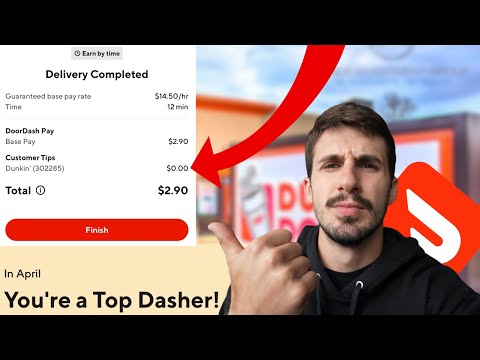 Doordash Earn By Time As Top Dasher …Is It Worth It?!?