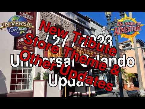 UOR Update 4/27/2023 - Tribute Store & Updates