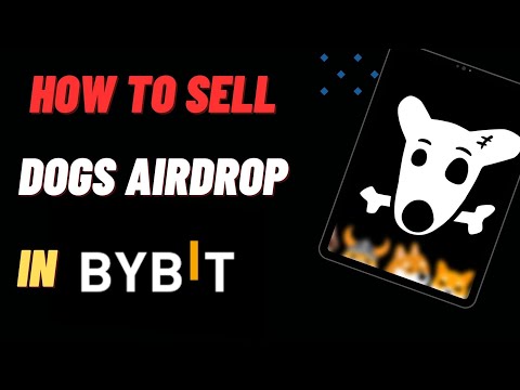 How to Sell your Dogs Airdrop in Bybit