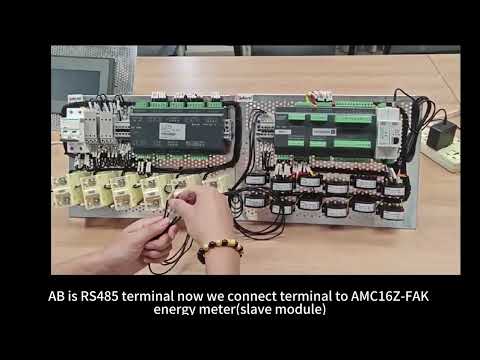 Acrel Electric | Installation Video of AMC16Z-FAK24 and AMC16Z-ZA Data Center Monitoring Device