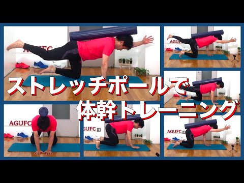 ストレッチポールを使った体幹トレーニング