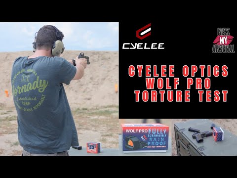 Cyelee Optics Torture Test Wolf Pro! #cyelee #torturetest #optics #wolfpro @cyeleeoptics #rangeday