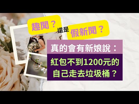 紅包不到1200元的自己走去垃圾桶 這是假新聞嗎 談假新聞的來源樣態與因應策略