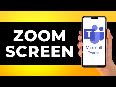 How to Zoom Screen in Microsoft Teams (Step by Step)