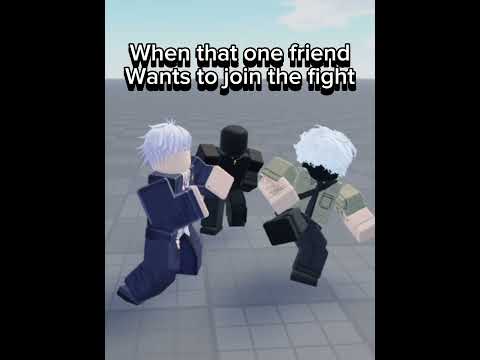 when that one friend always intrudes #roblox #animation