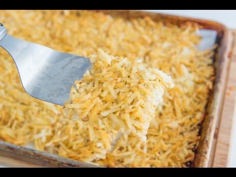 HOW TO MAKE HASH BROWNS FOR A LOT OF PEOPLE AT ONCE