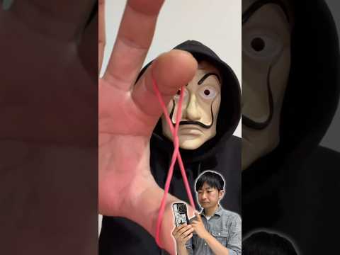 【種明かし】輪ゴム1本で簡単に出来る衝撃マジック【magic trick】