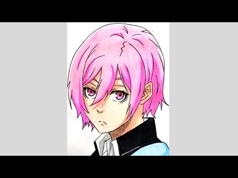 How to draw Chigiri Hyoma from Blue Lock #shorts #short #artsyfam #trending #viral #anime #bluelock