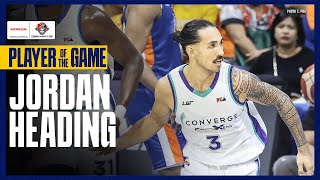 Jordan Heading’s 30-PT GIFT for Converge vs Meralco 🎁| PBA SEASON 49 COMMISSIONER’S CUP | HIGHLIGHTS