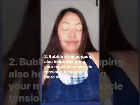 Bubble Wrap Popping I #bubblewrap #poppingbublewrap #stressrelief #tensionrelief #viral  #howto