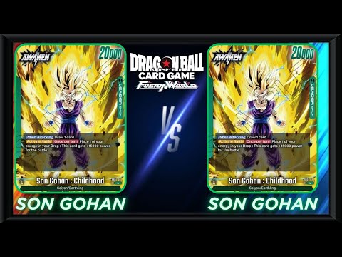 Green Gohan Mirror Match : DBS Fusion World Gameplay