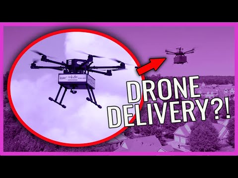 Drones About to Deliver Packages Like Weapons?!