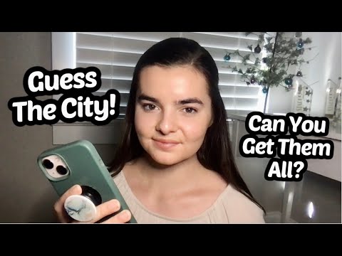 ASMR Can You Guess These Country Capitals? | Whispering Trivia Questions