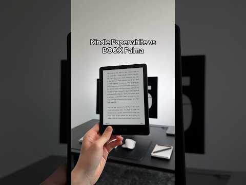 Which do you prefer? #minimalist #ereader #kindle