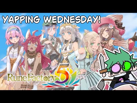 【𝕽𝖚𝖓𝖊 𝕱𝖆𝖈𝖙𝖔𝖗𝖞 𝟝 】|| #Vtuber Yapping Wednesday! #Waifu Factory 5