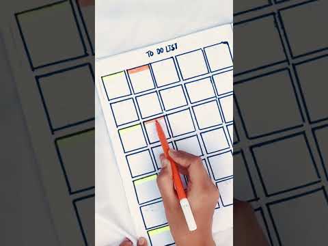 TO DO LIST page makeover ||2022 planner part - 7||#shorts