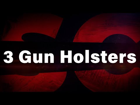 What holsters to use in the 3 Gun sport