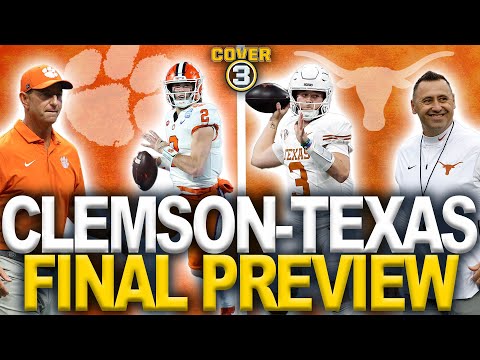 Texas Needs To Shut Down Cade Klubnick | Clemson @ Texas Final Preview & Prediction | Cover 3 Pod