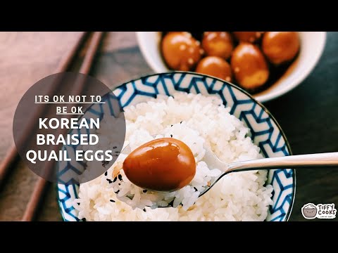 Korean Braised Quail Eggs - Easy & Addicting!