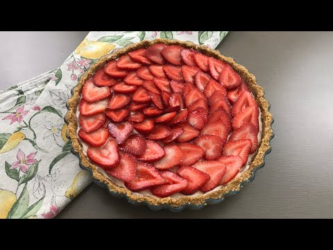 No-Bake Strawberry Tart