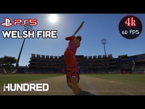 [PS5️⃣]🏏It sounded good !!!🔹Welsh Fire🔹#Hundred🔹#Cricket 24🔹4k🔹#Gameplay🔹60FPS