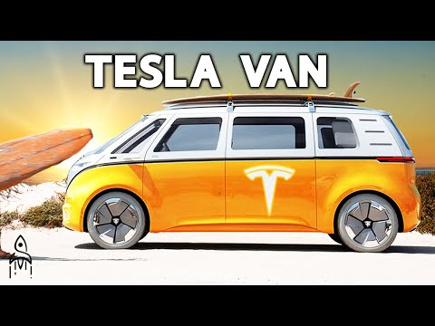 Elon Musk Reveals Tesla's New Van!