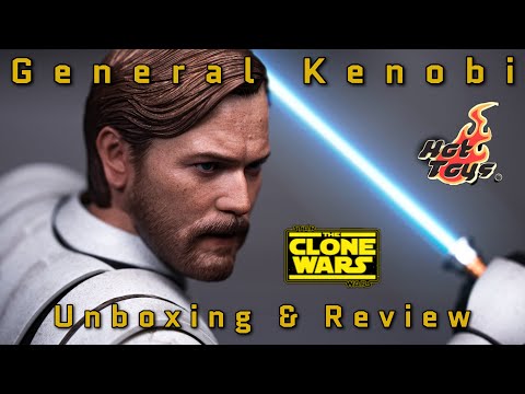 Hot Toys Obi Wan Kenobi TMS095 Clone Wars Unboxing & Review!