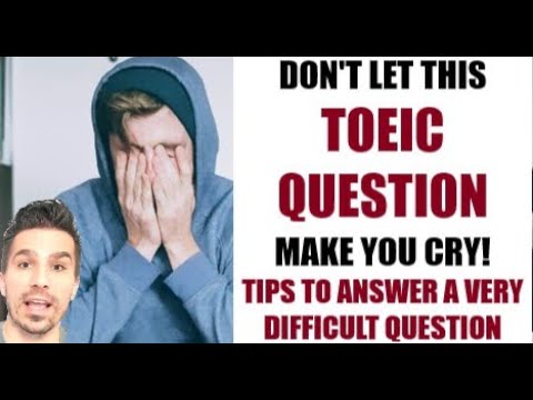 BECOME A TOEIC EXPERT: TIPS TO ANSWER AN EXTREMELY DIFFICULT QUESTION #TOEICGRAMMAR #TOEIC #TOEIC990