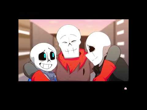 The trio edit(heartbeat glitchtale)#gaster#sans#edit#edit#viral#foryou#glitchtale#papyrus#undertale