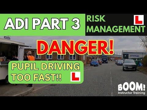 PDI tutorial: Pupil driving too fast!! Learn what to do.